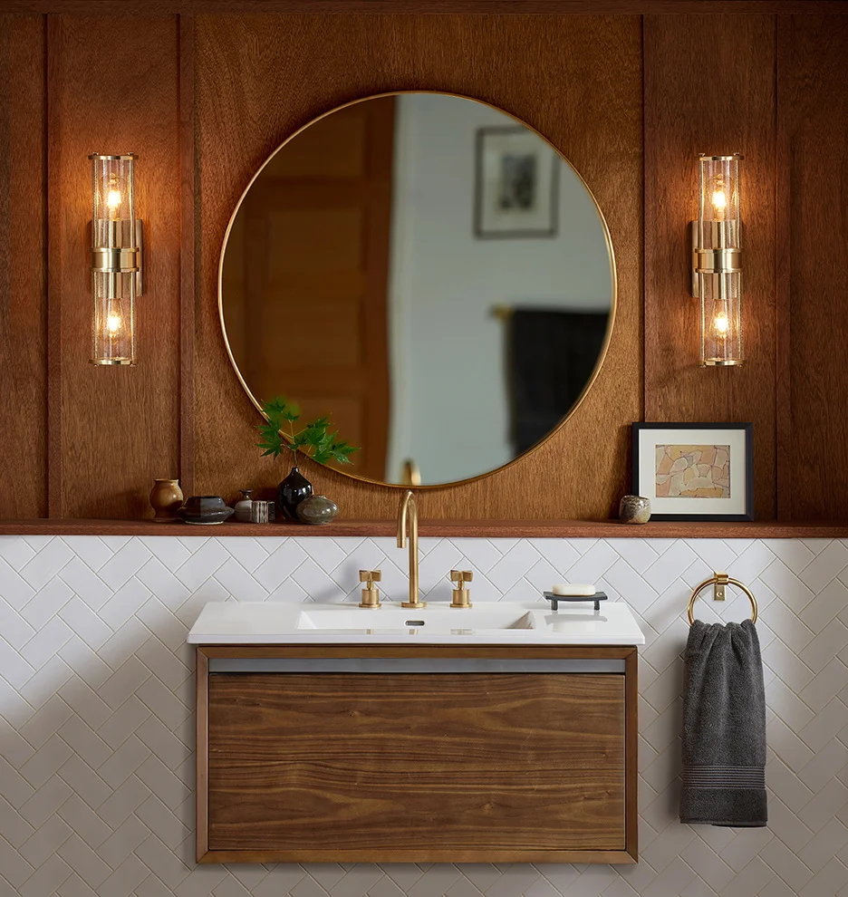 Our Favorite Bathroom Sconces Yellow Bungalow Design Your Life